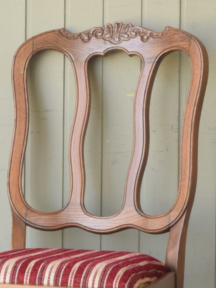 フランスから届いた猫脚のおしゃれな椅子、フレンチアンティークの