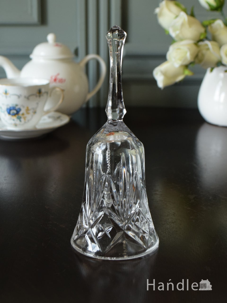 アンティークのおしゃれなフロントベル、真鍮で出来たおしゃれな卓上