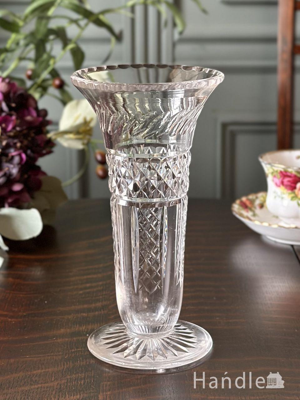 イギリスから届いたアンティークの大きな壺、Crown Devon（クラウン