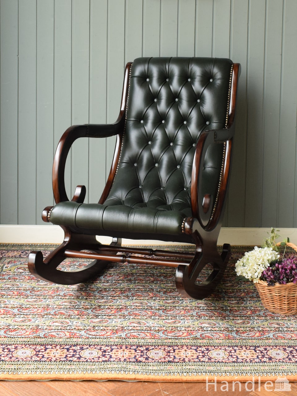 1980年代のアンティーク ロッキングチェア(k-287-c)｜アンティーク