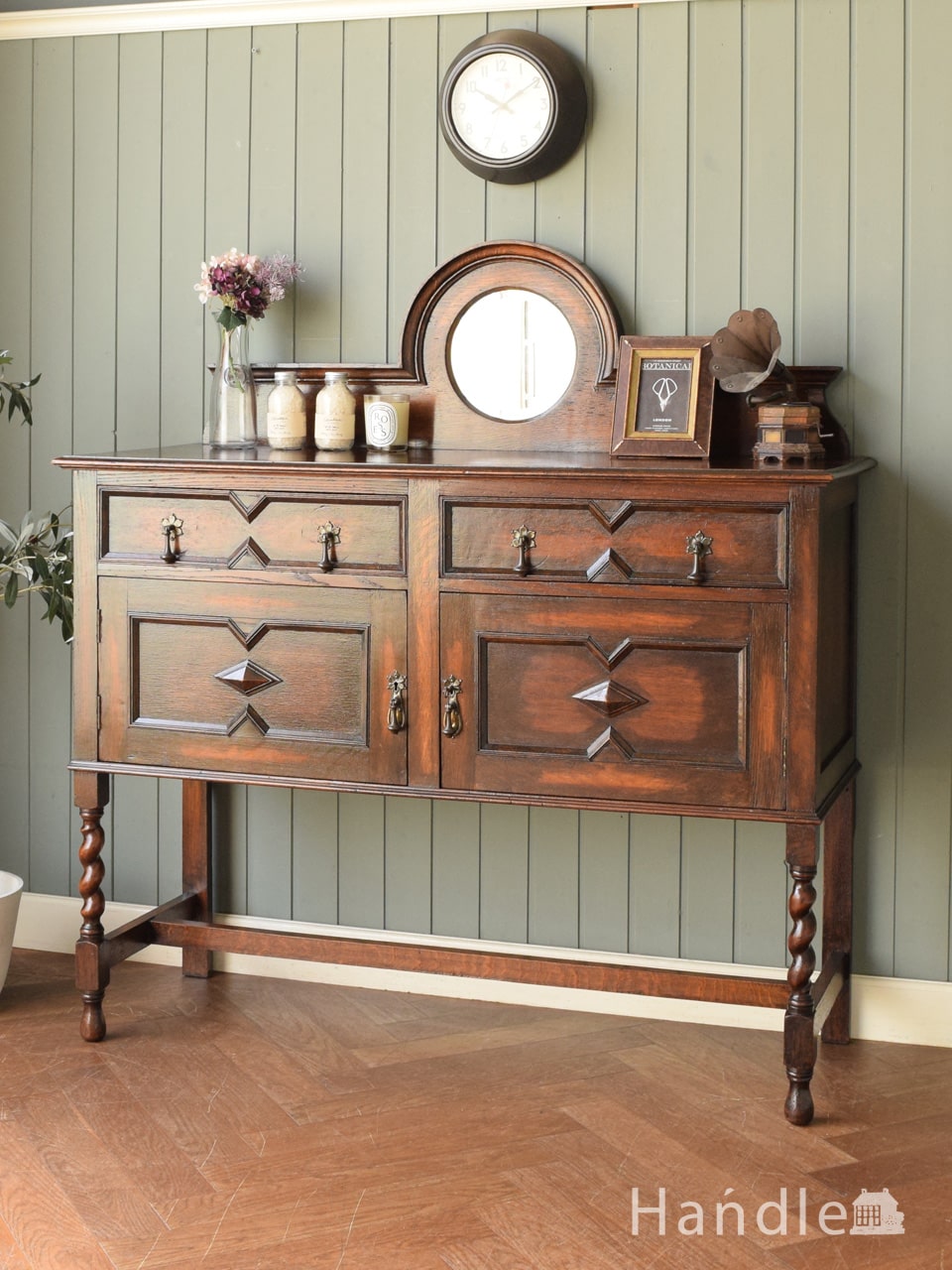 1970年代のアンティーク サイドボード（マッキントッシュ） (x-390-f