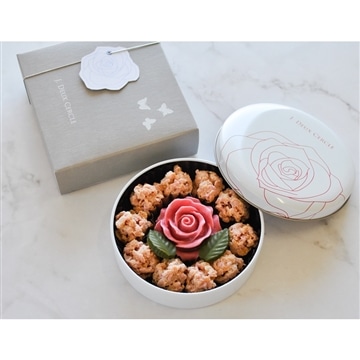 ローズクランチホワイトチョコWD（缶）: HANEDA Shopping | HANEDA