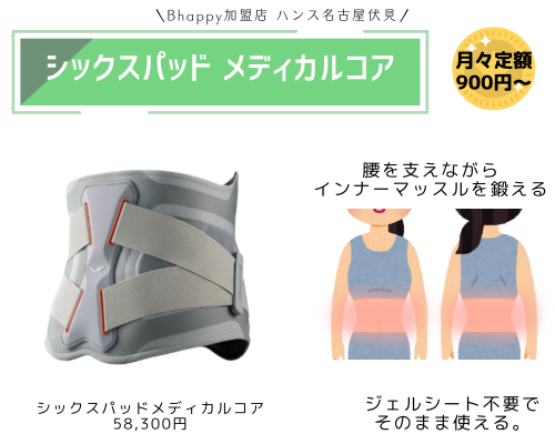 徹底比較】 シックスパッド の効果は？メディカルコア・コアベルト2