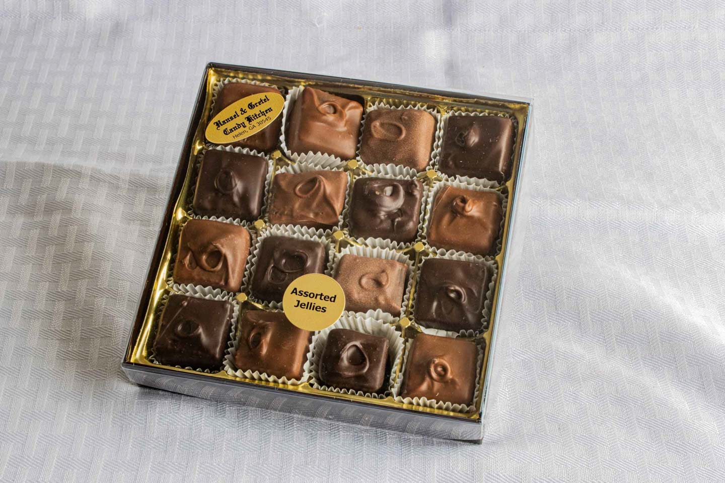 16pc Pre Packaged Assorted Chocolate Jellies - Hansel And Gretel