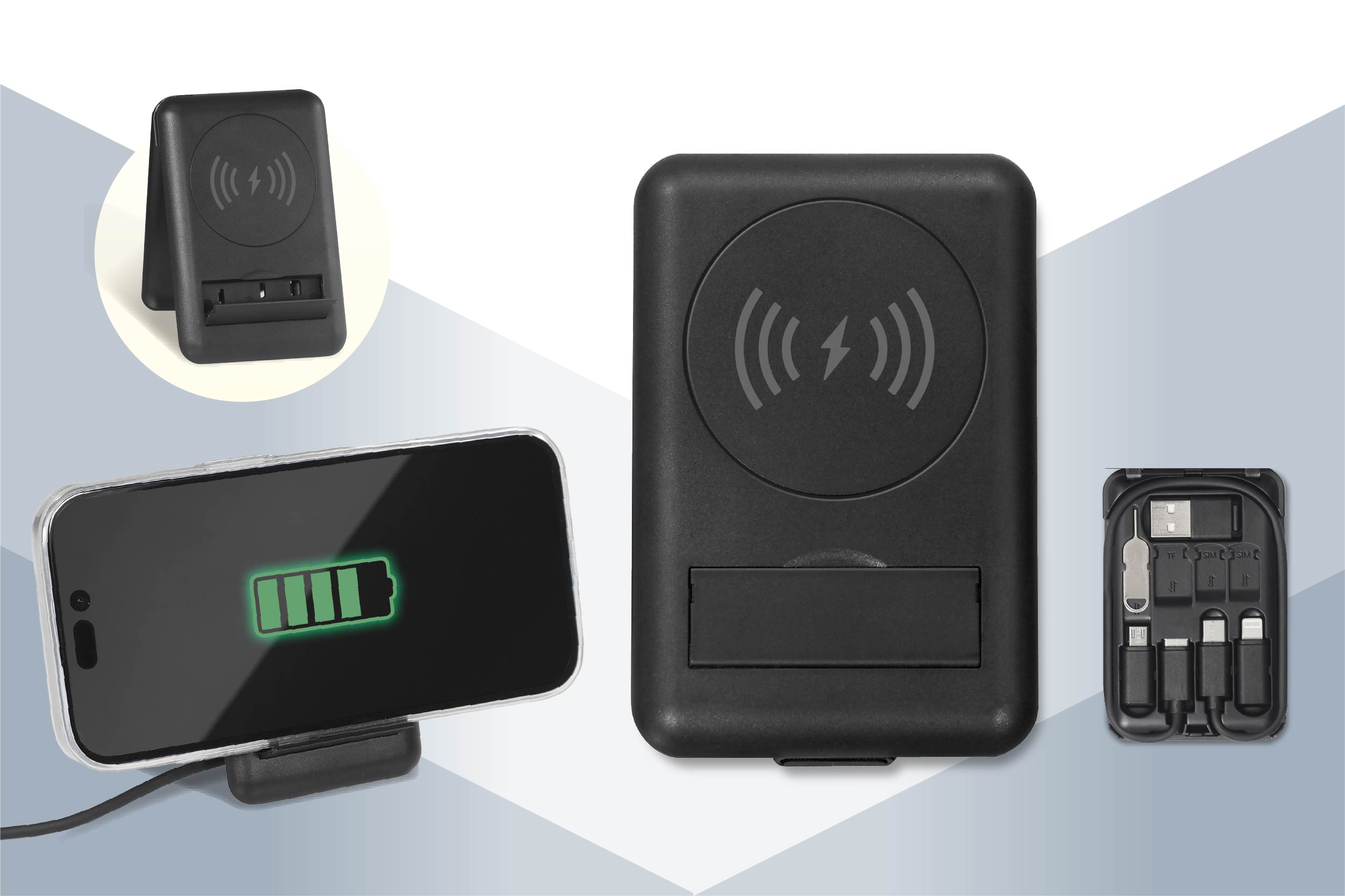 ワイヤレスチャージャー&データケーブルセット | 株式会社ハック