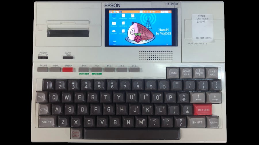 Don Kiser's HX-2023 Packs a Raspberry Pi 4 Into the Shell of a