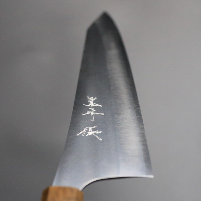 黒崎優 「新 月光」牛刀 包丁 270mm 拭き漆樫柄 – HAGAKURE