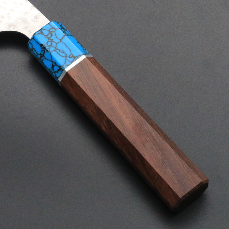 黒崎優 「閃光・鋭」牛刀 包丁 210mm ウエンジ柄ターコイズ桂 – HAGAKURE