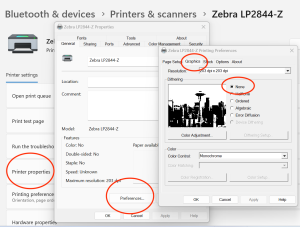 Zebra LP 2844 Label Printer - John's Tech Blog