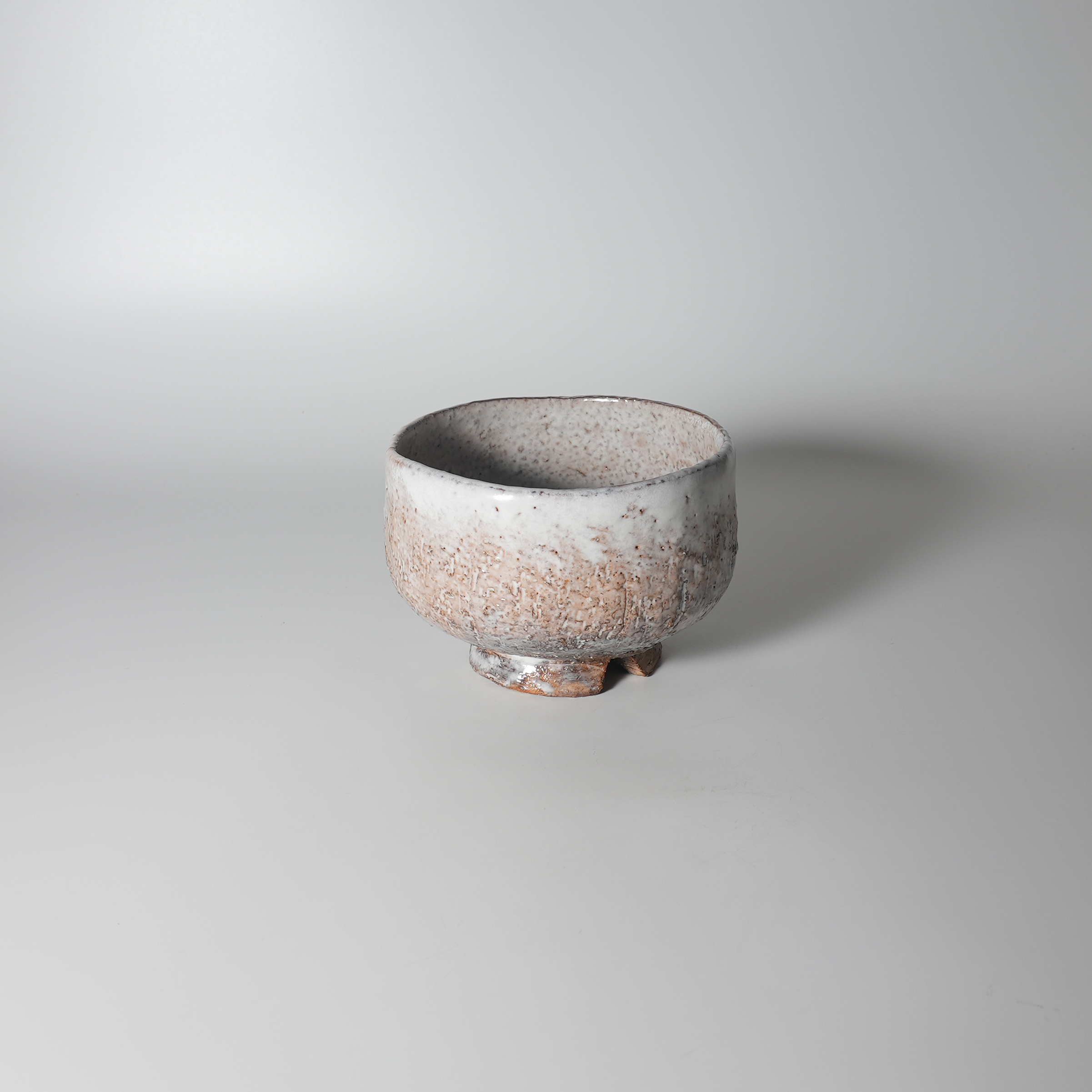 萩割高台茶碗 波多野善蔵 県指定無形文化財 萩焼 | 萩焼屋Hagiyakiya