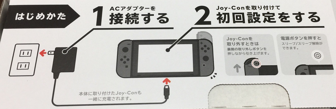 NintendoSwitchの付属品確認 | オオサカハイカラニュース！