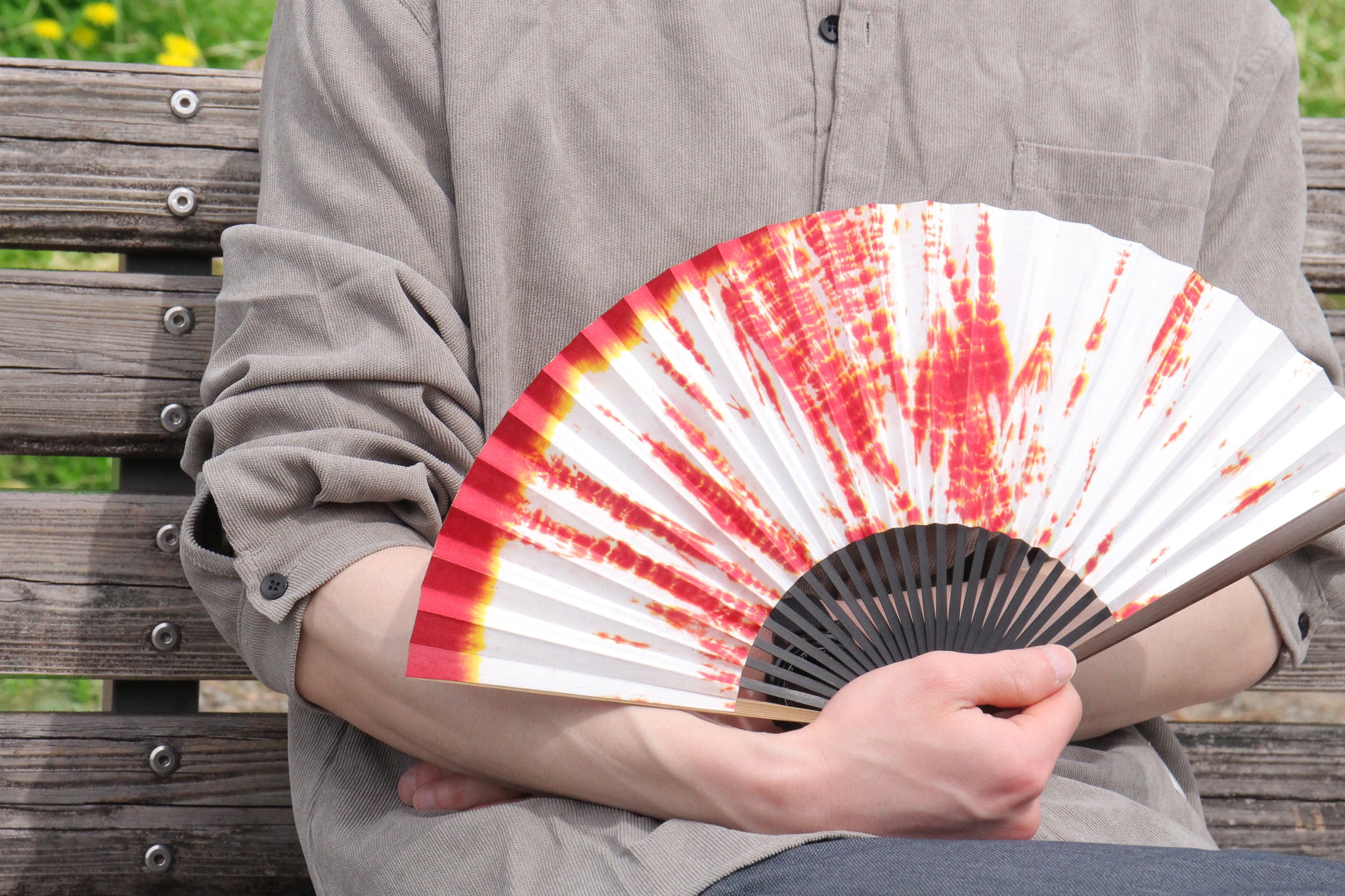 絞り和紙 扇子セット（全3種類） – 白竹堂オンラインショップ