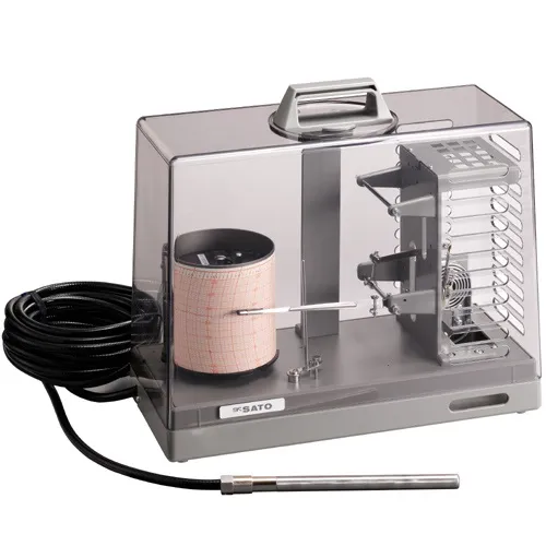 ㈱佐藤計量器製作所 シグマⅡ型隔測式温度記録計 1針：クォーツ式