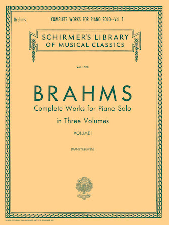 Complete Works for Piano Solo – Volume 1 - Schirmer Library of