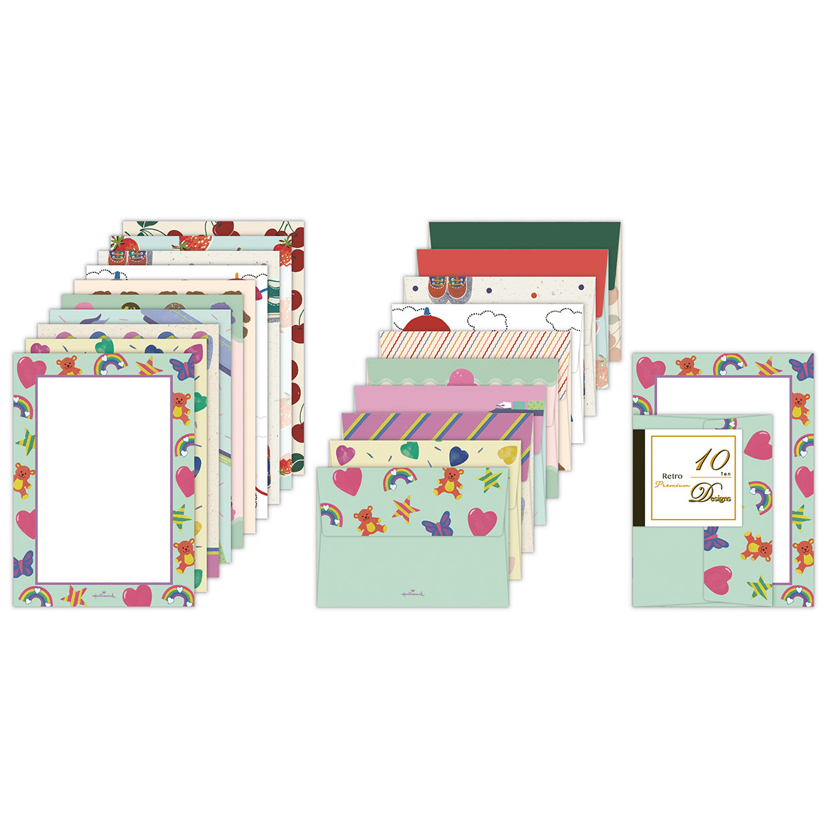 10Dレトロ【ミニレターセット／10デザインズ】 – 日本ホールマーク