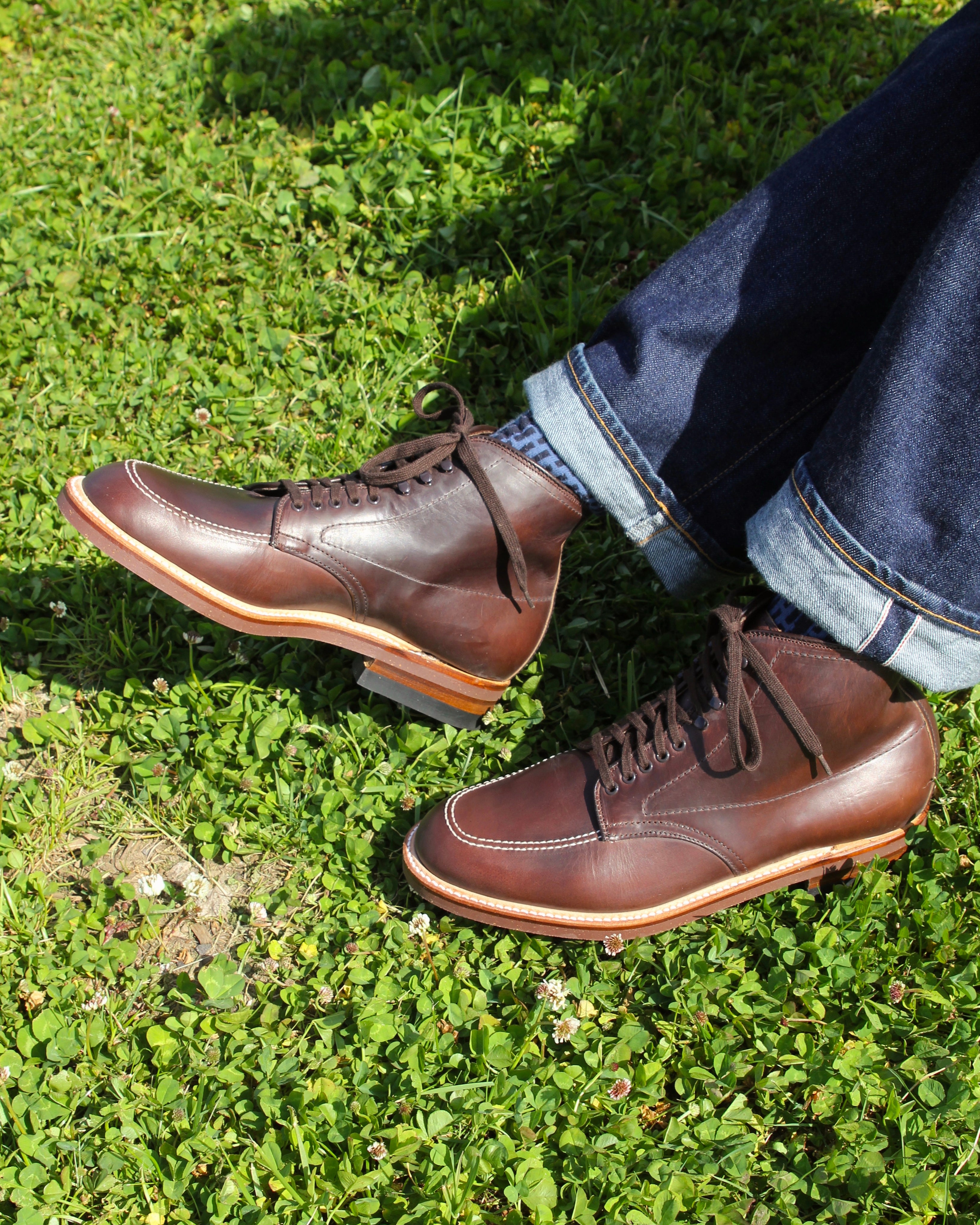 Alden Shoe Co Indy Trubalance Workboot #403- Brown – Halo Shoes