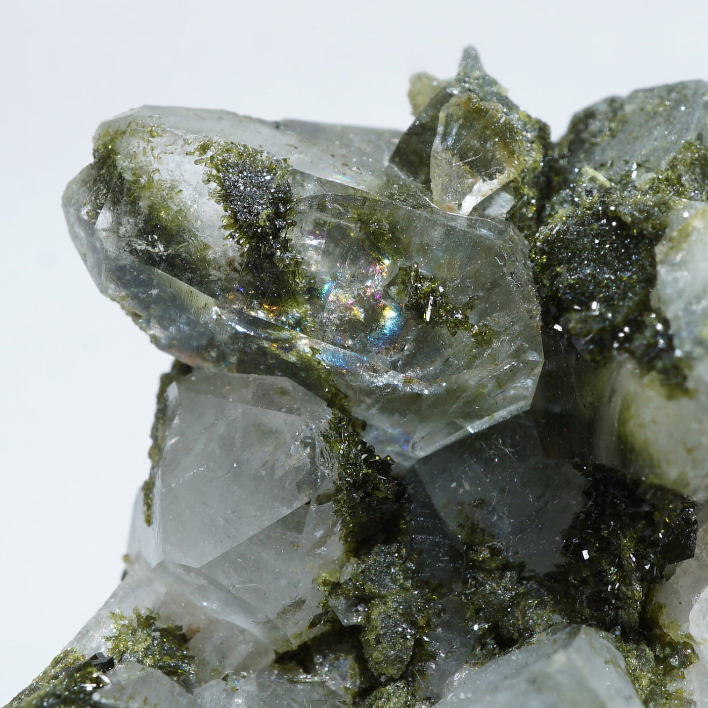 トルコ産エピドート・水晶 – 天然石ハッピーギフト