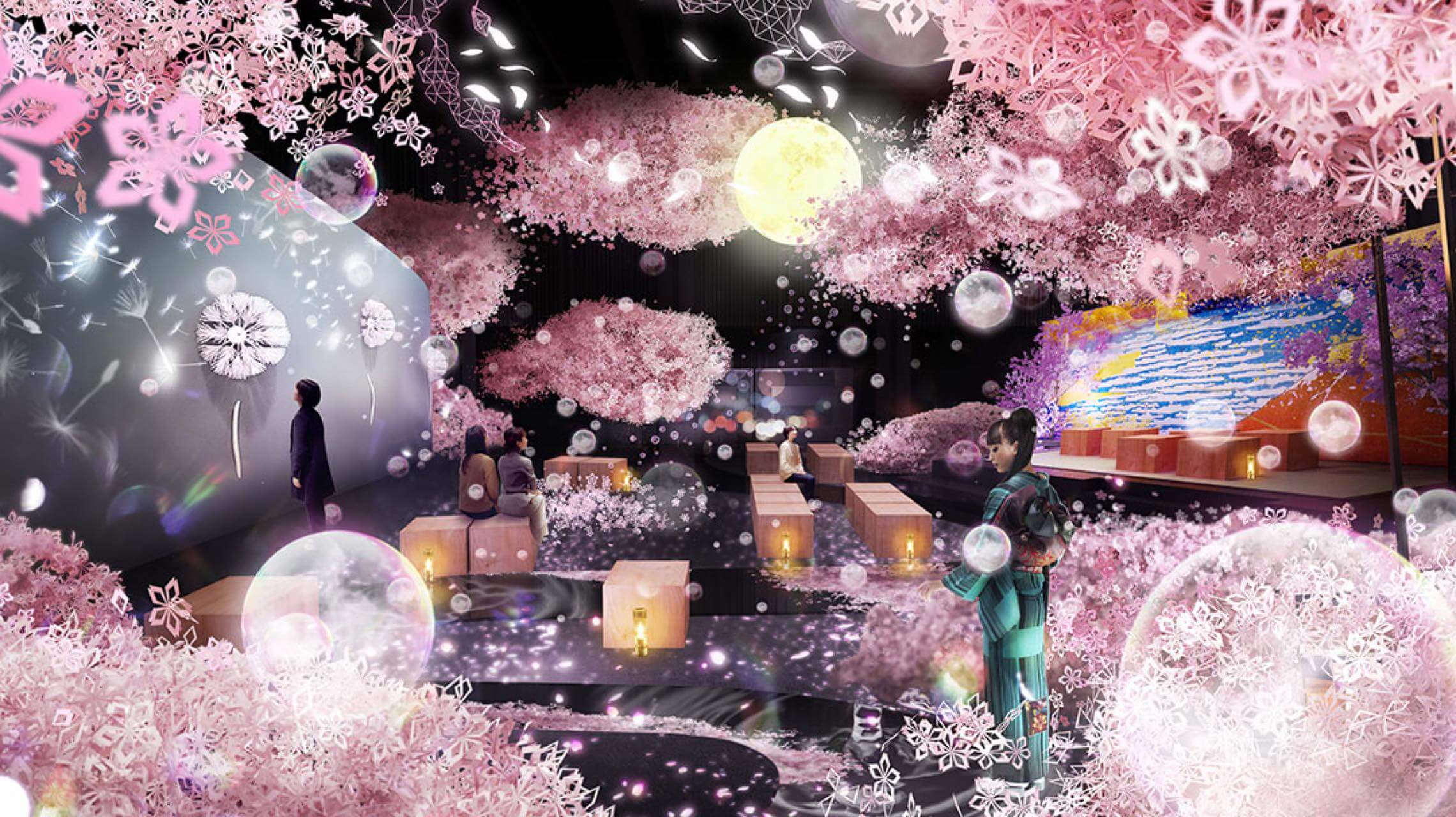 五感で楽しむ、日本一早いお花見。360度桜に包まれるフォトジェニック