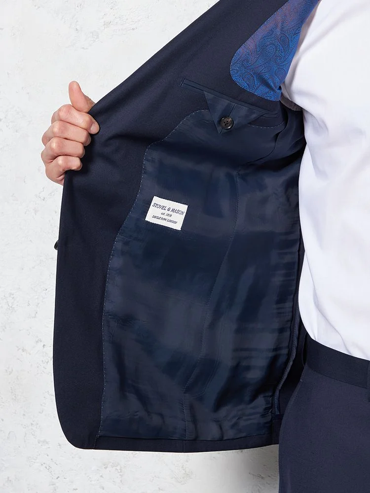 イタリア製高級生地使用(ゼニア)】スーツ 2つボタン ウール100