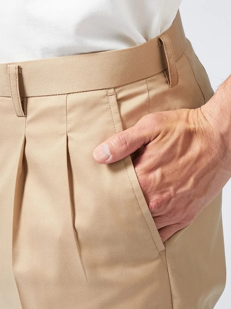 ネイビー 【ウォッシャブル】カジュアルパンツ チノパン GOOD CHINOS