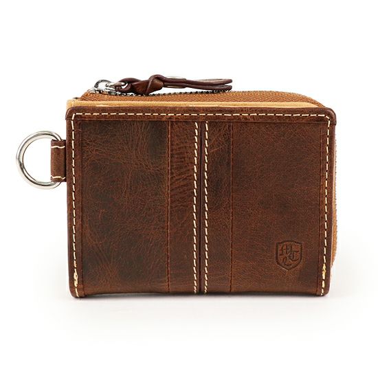 MOUSTACHE コインケース バッファロー革×豚革 DBR-5402 | ハーヴェスト