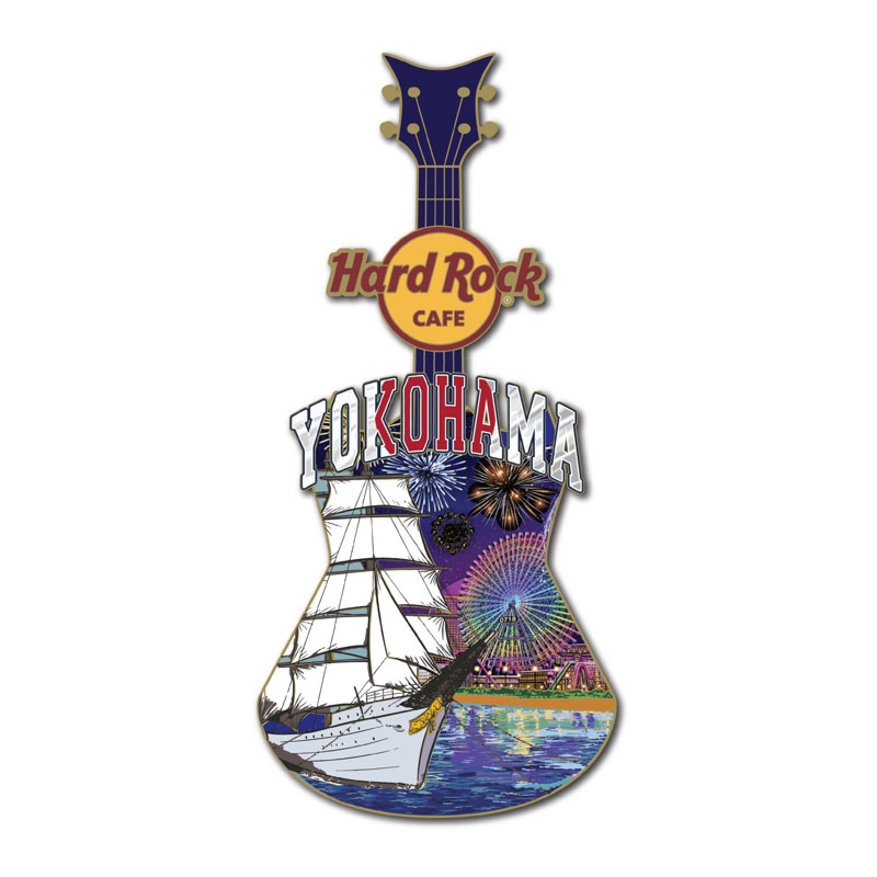 New City Tee Guitar Pin : YOKOHAMA | Hard Rock Cafe Japan – ハード