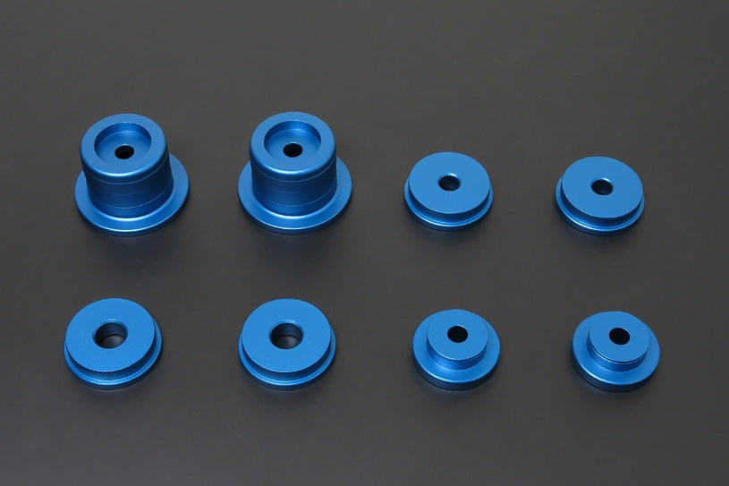 Hardrace JZX90/100 REAR SUBFRAME SOLID BUSHING ALUMINIUM 8PCS/SET