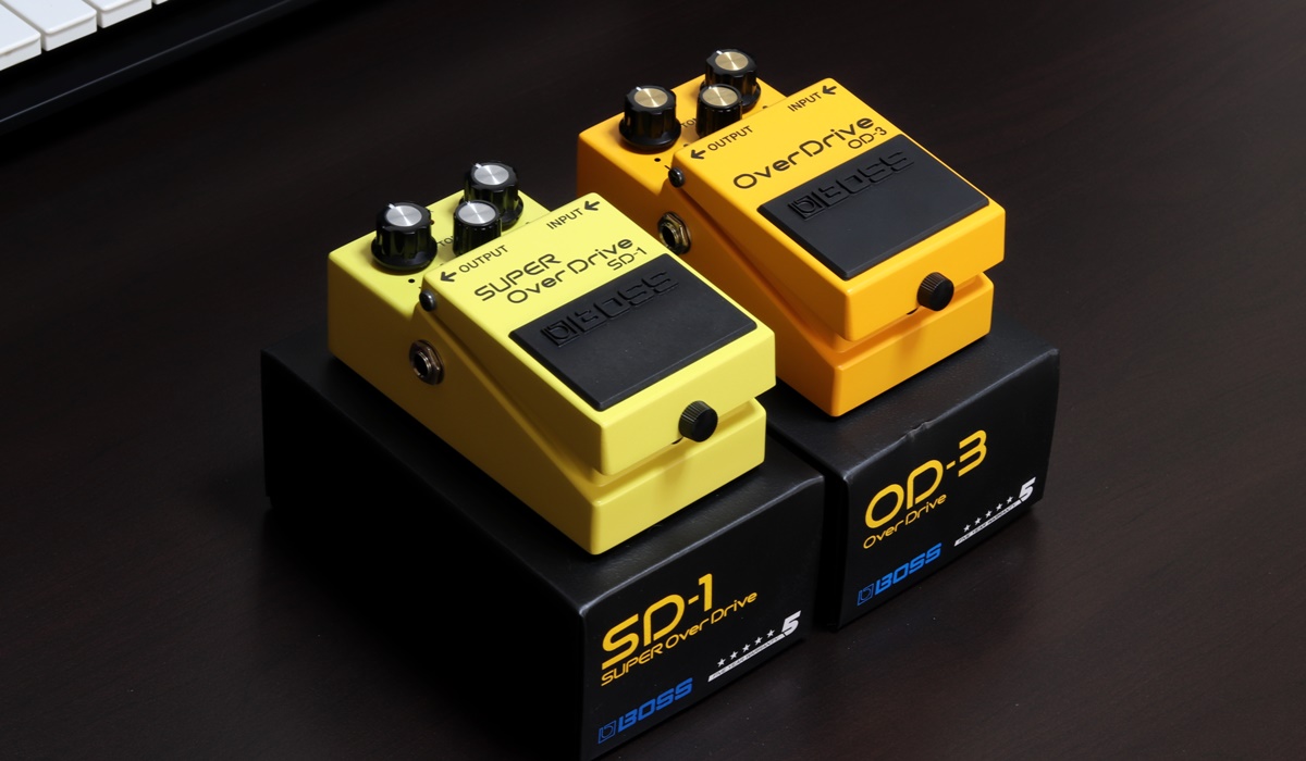 BOSS SD-1とOD-3の周波数特性の比較と違い | Harmonic-Sound