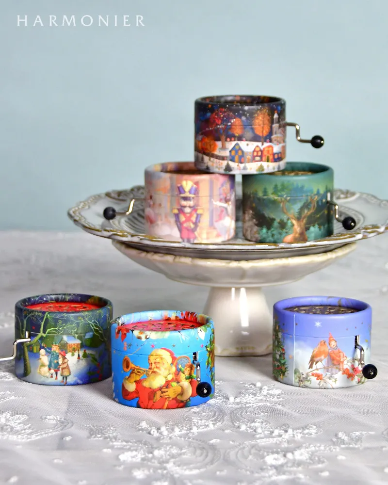 ドイツ製手巻きオルゴール/ディアー｜クリスマス雑貨の通販 ハルモニア