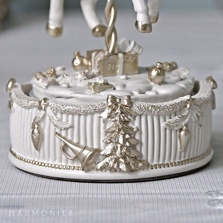 カルーセルユニコーンオルゴール｜クリスマス雑貨の通販 ハルモニア