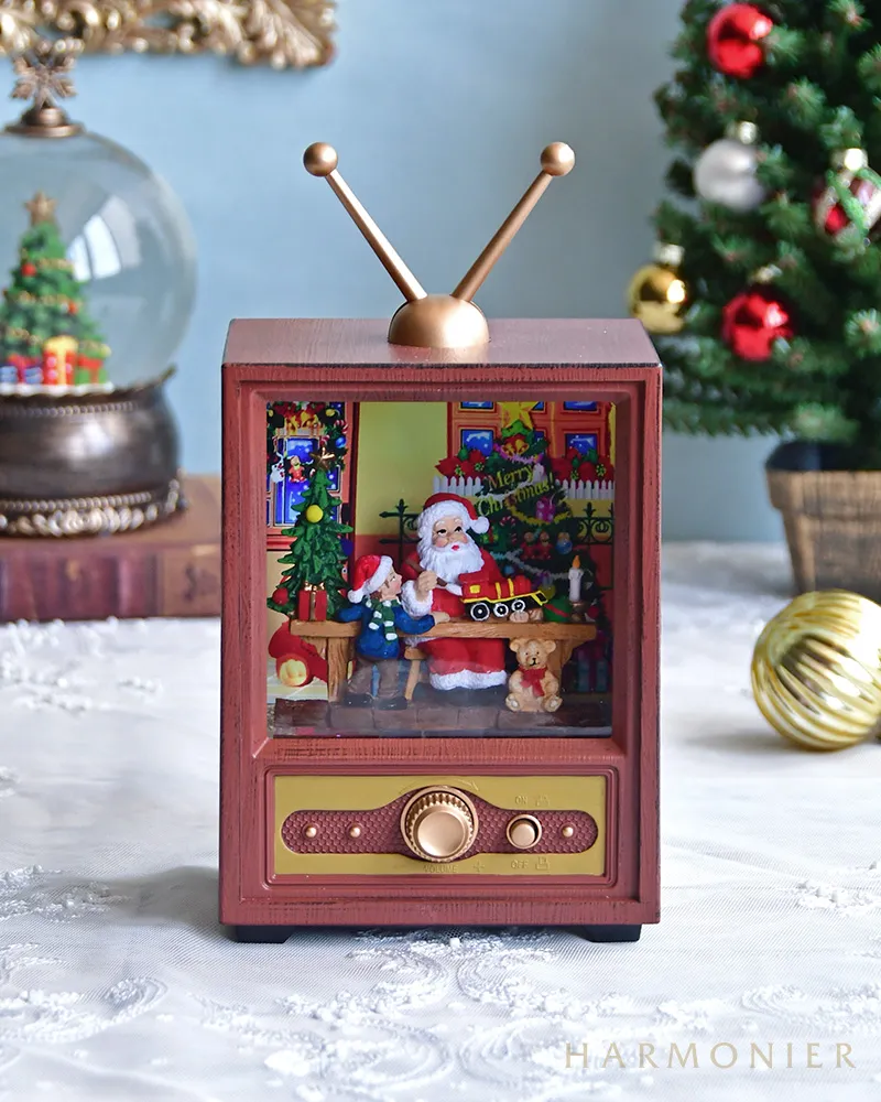 リキッドLEDオールドファッションTV｜クリスマス雑貨の通販 ハルモニア