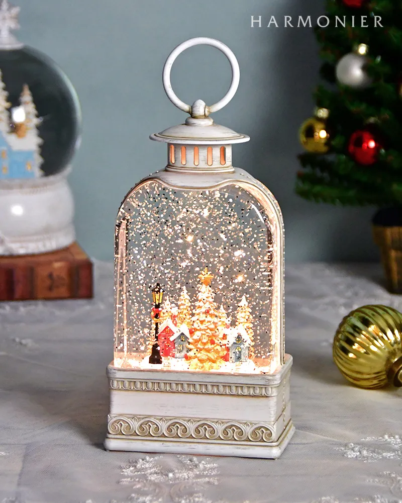 リキッドLEDランタン/ホワイトビレッジ｜クリスマス雑貨の通販