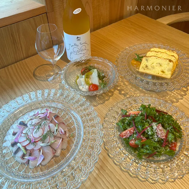 クリアレースガラスボウル17cm/トルコ製｜輸入食器・雑貨の通販 | 輸入