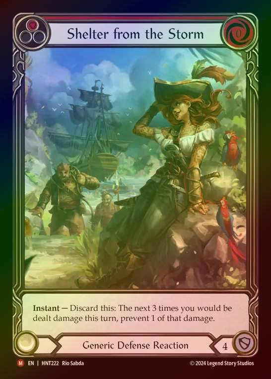 FaB 嵐からの避難/Shelter from the Storm 英語 FAB Shelter from the