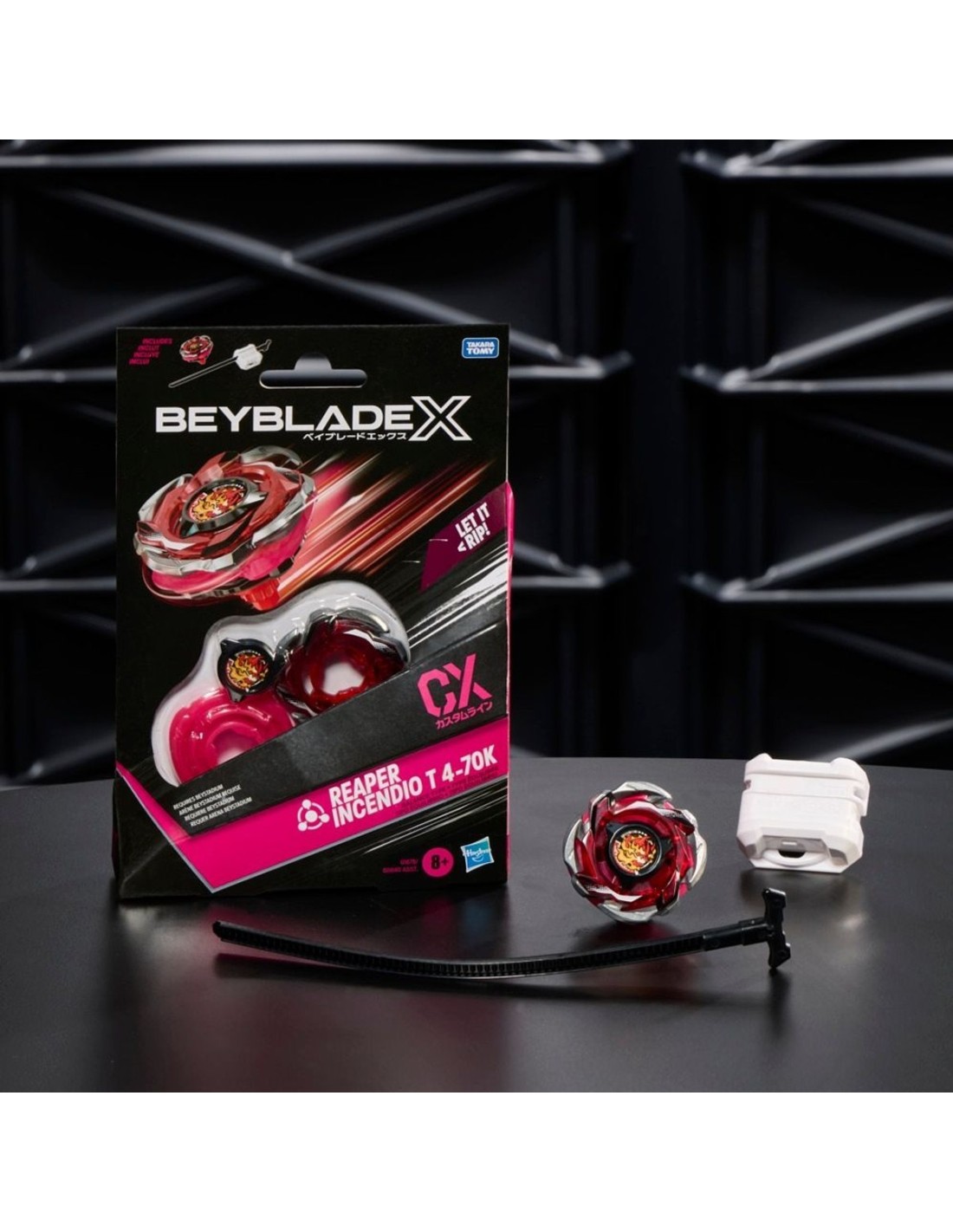 Beyblade X, Kit inicial Reaper Incendio T 4-70K CX