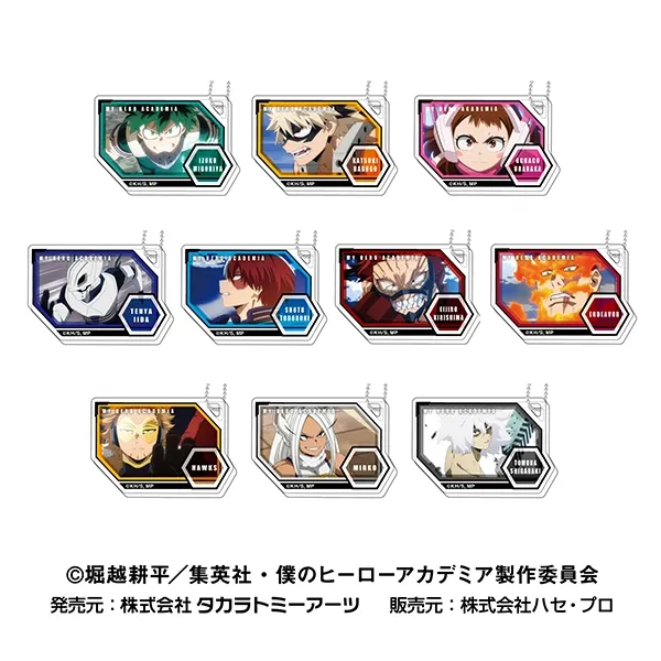 ハセ・プロ｜僕のヒーローアカデミア デコフレアクリルキーホルダーVol.5
