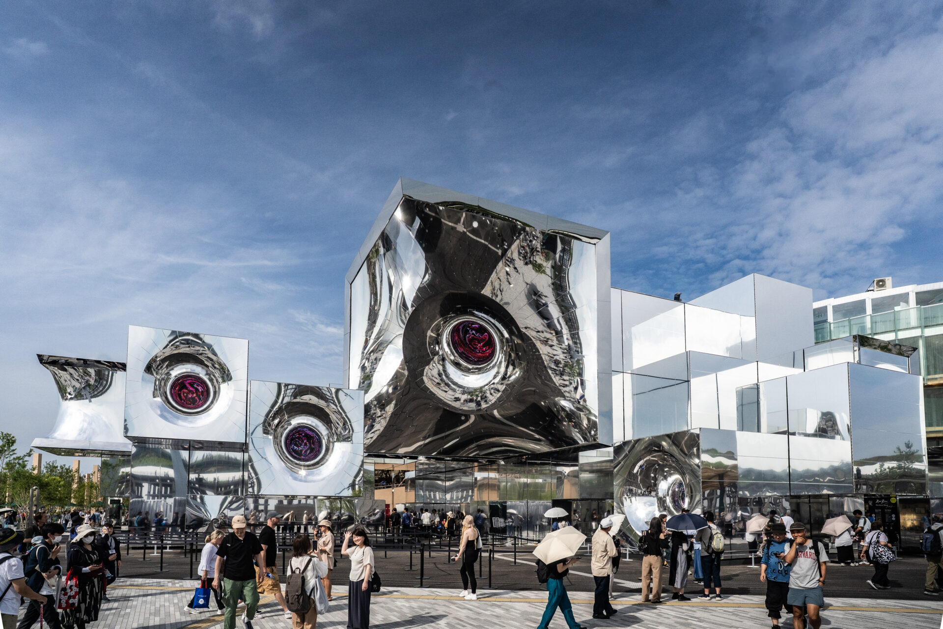 NOIZが設計を手がける大阪・関西万博の落合陽一パビリオン「null²」は