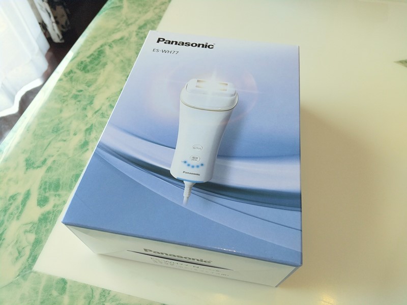 パナソニックの家庭用光脱毛器 ES-WH77 を半年間使用してみた結果と