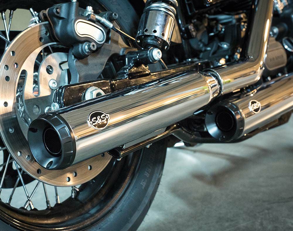 ダイナ(DYNA)FXD,FXDL,FXDC,FXDB用スリップオン・マフラー｜ハーレー