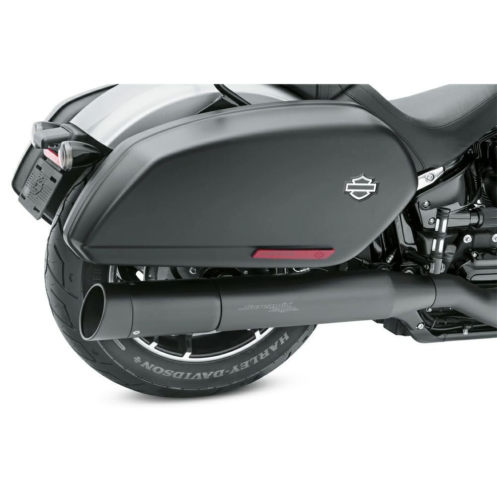 RINEHART(ラインハート)FLSB スリップオンマフラー ブラック/クローム