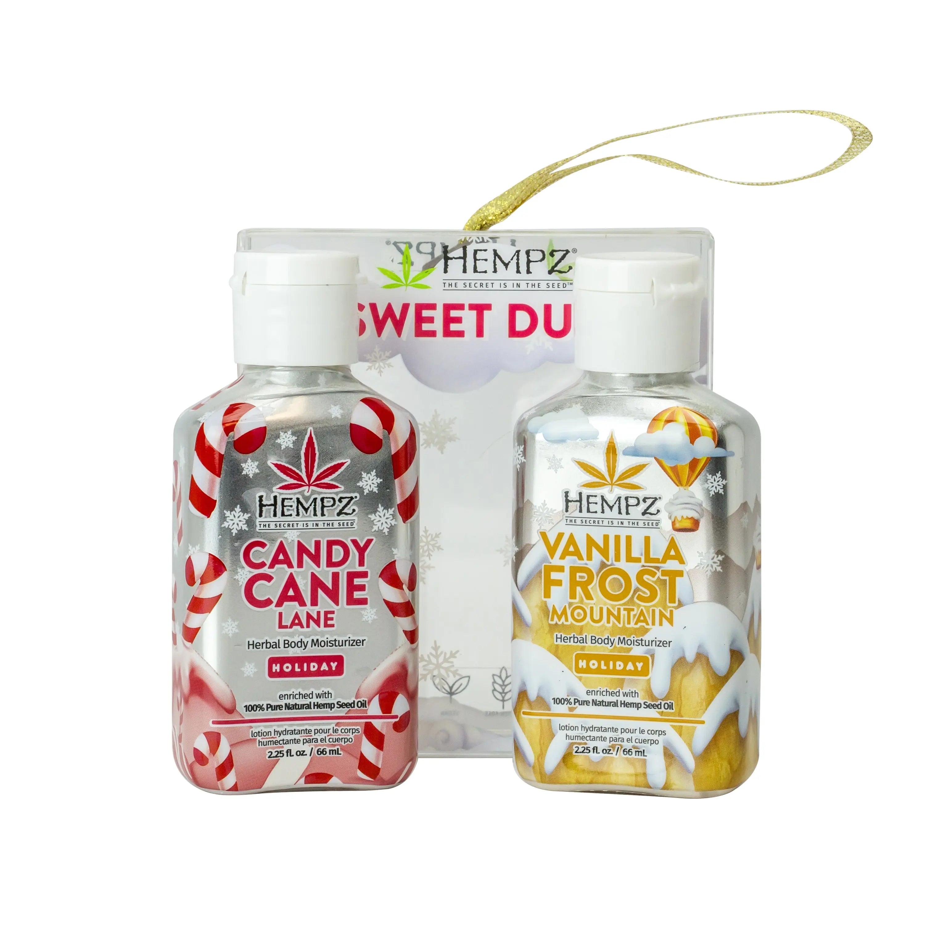 Hempz Travel-size Sweet Duo Herbal Body Moisturizing Lotion for