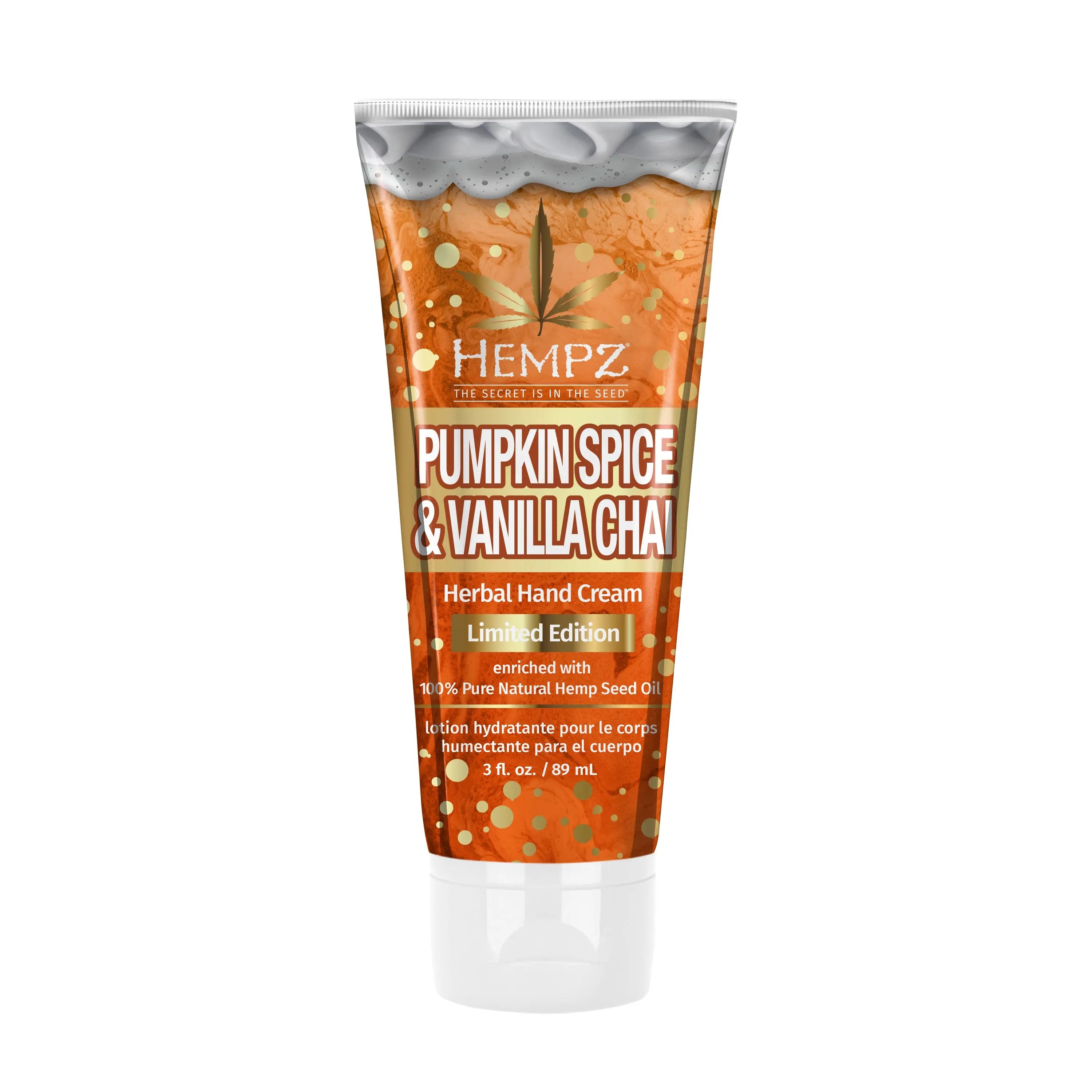 Hempz Pumpkin Spice & Vanilla Chai Herbal Hand Cream