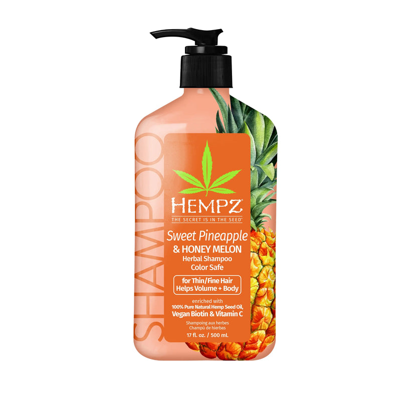 Hempz Sweet Pineapple & Honey Melon Herbal Shampoo with Vegan