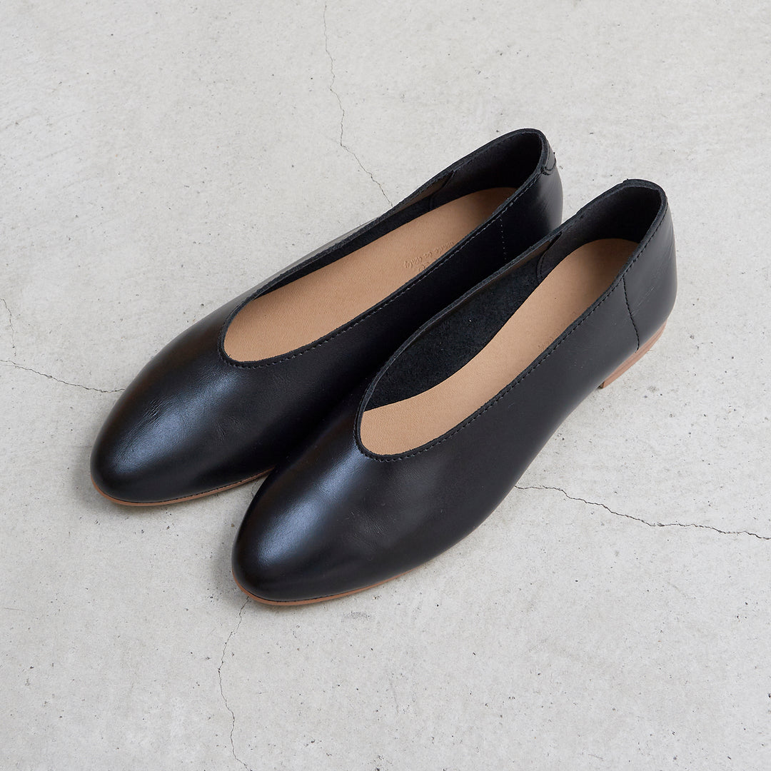 STILMODA スティルモーダ］ 2025 Leather Flat Shoes レザー フラット
