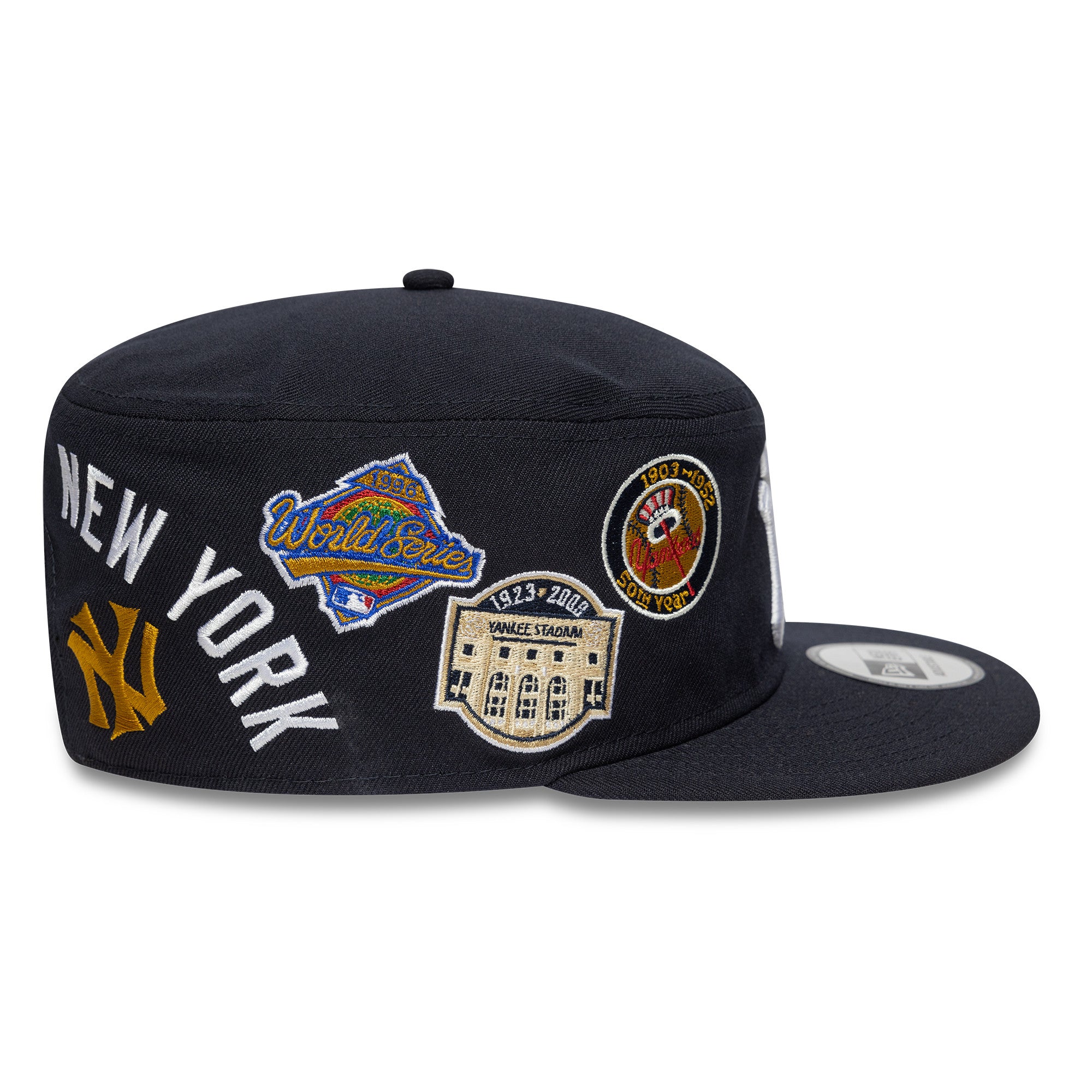 New Era - IMG MLB - Pillbox Cap - New York Yankees - Navy – Headz Up