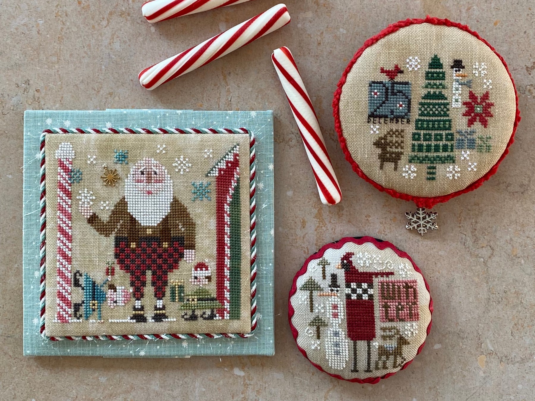 Winter Whirligig – Heart in Hand Needleart