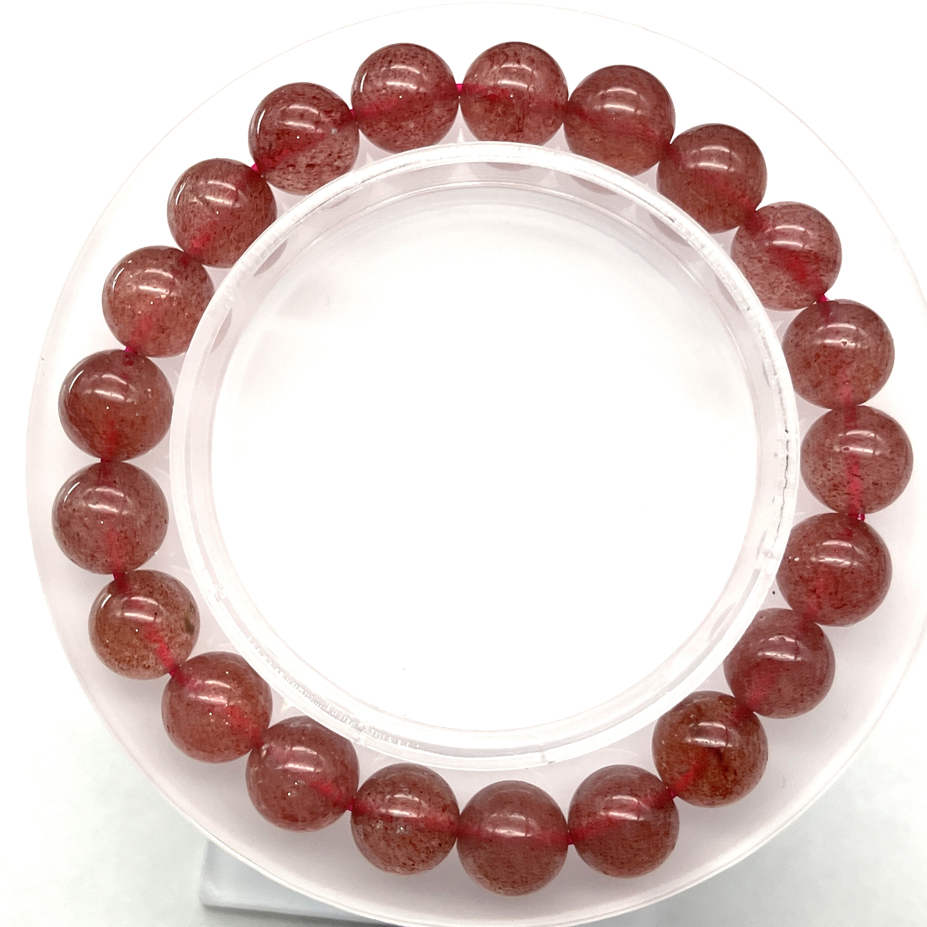 ストロベリークォーツブレス 9mm No,4485｜アクセサリー | 天然石