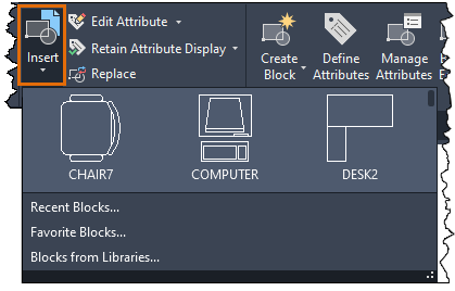 AutoCAD LT 2024 ヘルプ | INSERT (Command) | Autodesk
