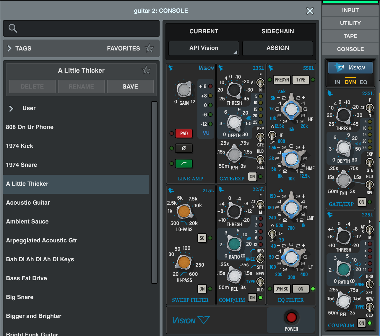 LUNA API Vision Console Extension Manual – Universal Audio Support