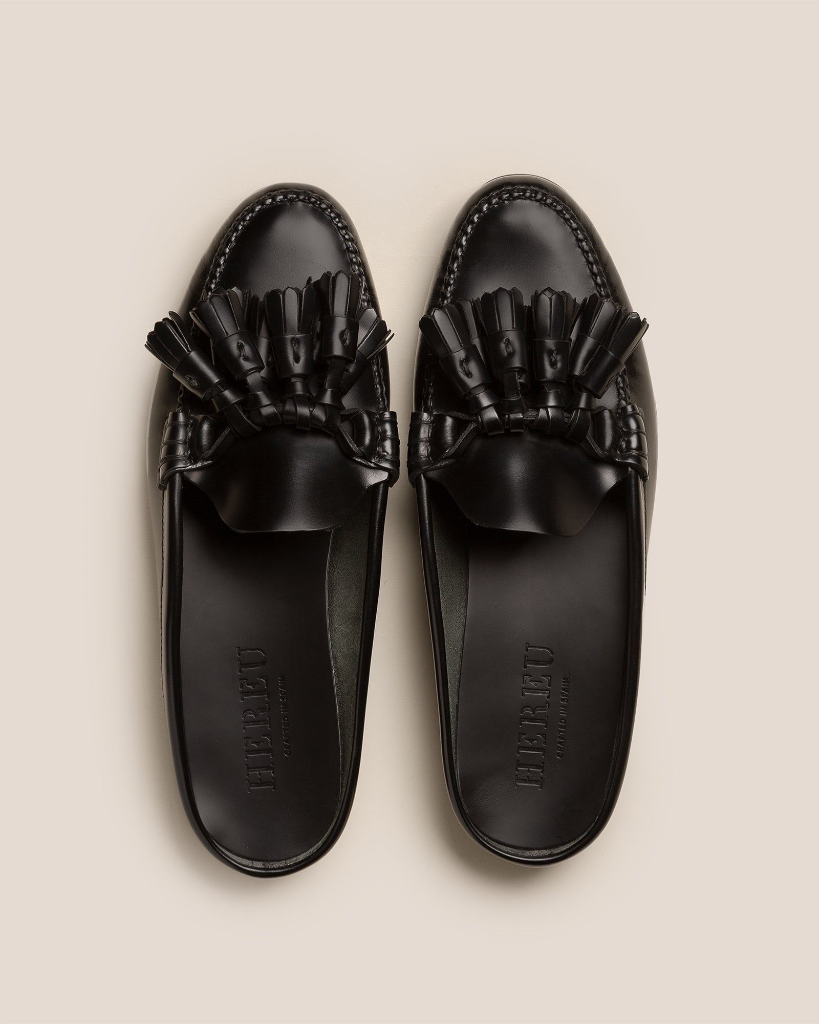 BORLADA - Tasseled Mule loafer – Hereu Studio